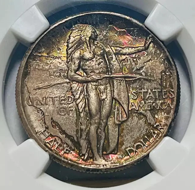 1937 D Classic Commemorative Oregon Trail Memorial NGC MS-68 WOW! - Image 3 of 4