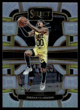 Jordan Clarkson 2023-24 Panini Select #33 Jazz Insert ? SEE SCAN! FREE SHIP