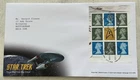 GB QEII 2020 Star Trek Prestige Machin Pane FDC Better Beambridge USS Enterprise