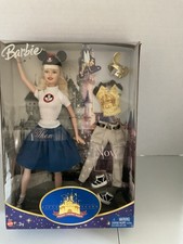 Mattel Barbie Disney Theme Parks 50th Anniversary Collector Fashion Doll Set