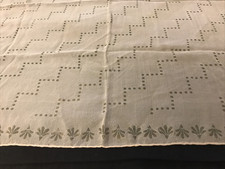 Unique collectible rare 1950s non floral mid century design metallic print scarf