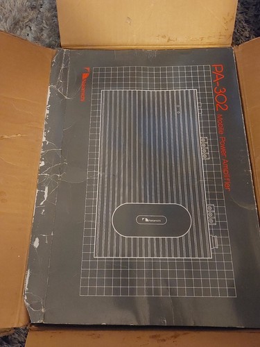 NAKAMICHI PA-302 2CHANNEL CAR MOBILE POWER AMPLIFIER  New In Box - Picture 8 of 8
