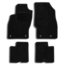 4-teiliges Velours Fußmatten Set für Opel Corsa E 2014 - 2019