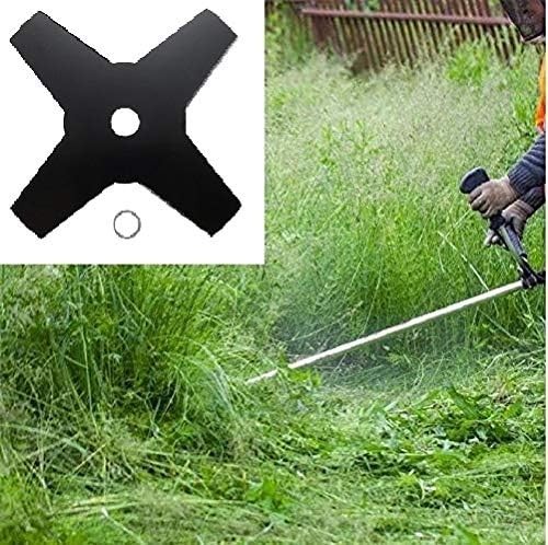 10" x 4 Zähne Stahl Gras & Freischneider Trimmer Unkrautfresser Klinge - Bild 3 von 4