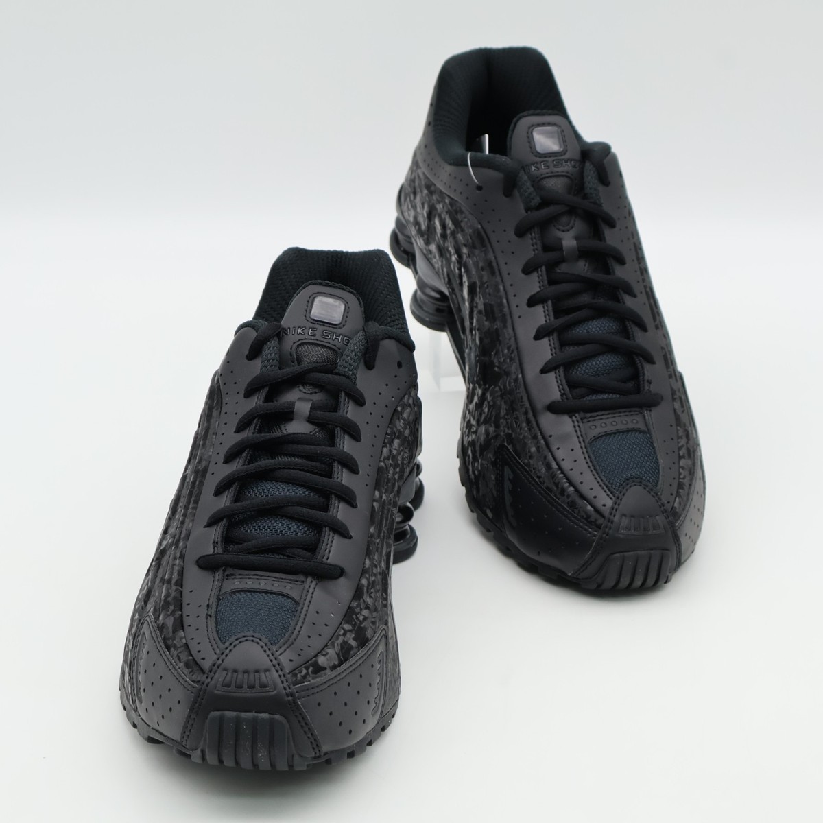 Size 9.5 - Nike Shox R4 Black Floral W for sale online | eBay