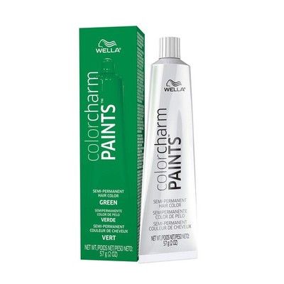 3PACK COLORCHARM Paints Semi-Permanent Hair Dye for Temporary Hair Color|Green
