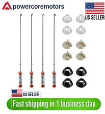 4PCS PACK W11130359 WASHER SUSPENSION ROD KIT PARTS FIT FOR WHIRLPOOL - US STOCK