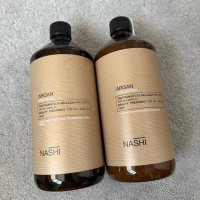 Nashi Argan Shampoo 1000ml Conditioner 1000ml