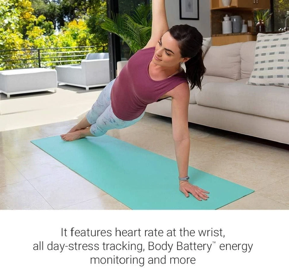 Garmin Vivosmart 4 Smart Health & Fitness Activity Monitor Tracker Large - Black - Bild 4 von 4