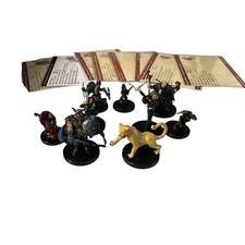 Dungeons and Dragons Miniature Lot of 9  Cards
