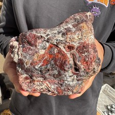 5.4lb Raw Natural Mexican Crazy Lace Agate Rough Crystal Rocks Mineral Healing