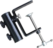 Heavy Duty Patio Umbrella Clamp Clip for Square Balcony Railings, 2.62 Lbs