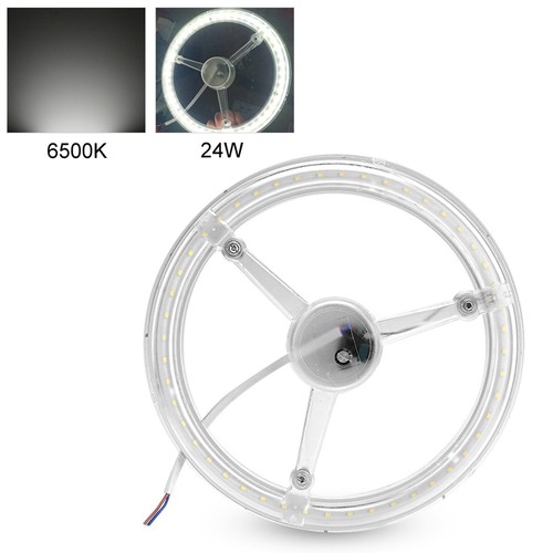 LED Ceiling Light Panel Flush Mount Light Replacement Durable With 3 Fixed - Picture 2 of 8