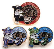 Regina Bonspiel Curling Event Canada Pins Lot 3 Canadian Sports 1989 1991 1992