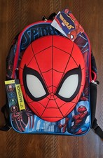 Marvel Spiderman 17" NO Light-up Backpack School Book Bag New with Tags