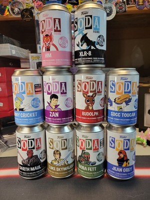 Funko Soda Commons lot 10 Total