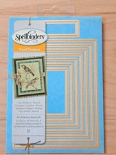 151 Spellbinders Card Creator A2 Matting Basics A Cutting Die Emboss Stencil