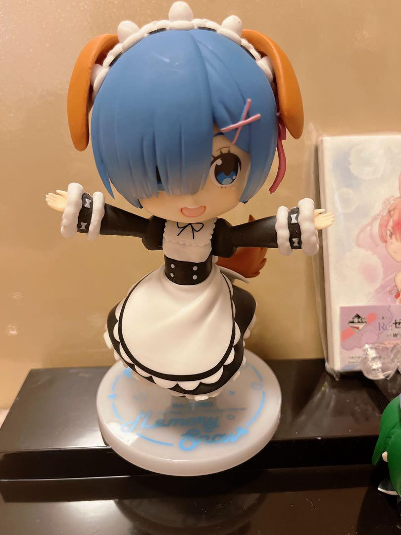 Re: ZERO Goods lot Figure Rem Ram memory snow Canvas Board Re: ZERO Goods lot Figure Rem Ram memory snow Canvas Board