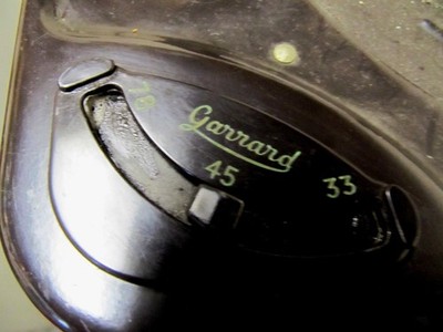 Rare GARRARD 3 Speed RC88 RC98 RC121 SPEED SELECTOR PLATE Cover Trim Turntable