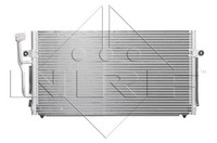 Nrf 350213 Kondensator, Klimaanlage FüR Mitsubishi