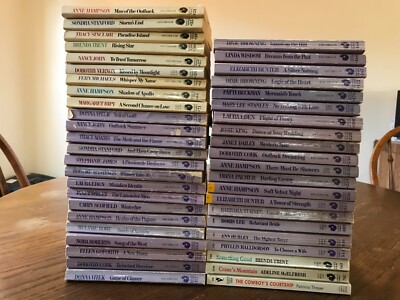 45 Silhouette Romance Novels (Listed by Number, Title & Author)