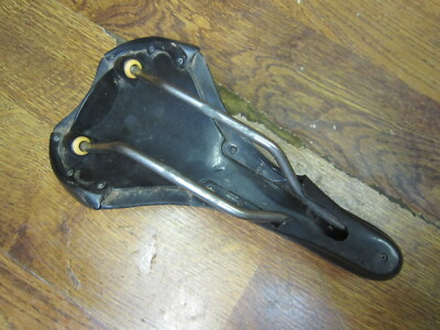 ★希少★　SCHWINN　fi‘zi:k NISENE　TITANIUM VINTAGE FIZIK NISENE TWIN TECH TITANIUM BLACK LEATHER SADDLE