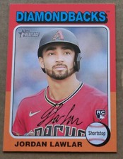 2024 Topps Heritage Jordan Lawler Rookie RC Arizona Diamondbacks #429