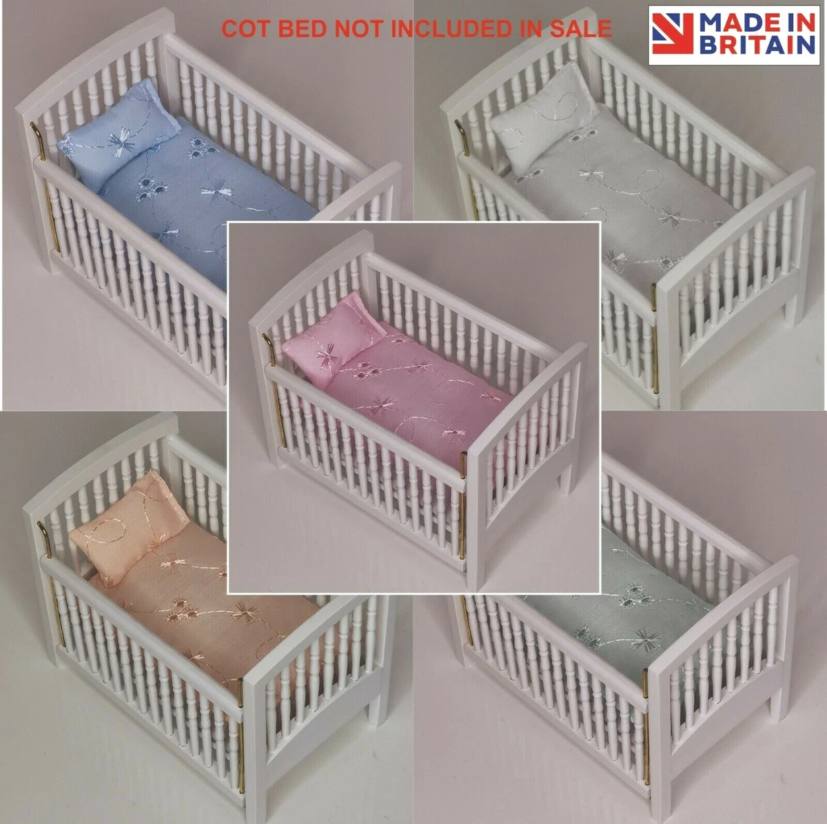 Bedding for dolls cot cheap