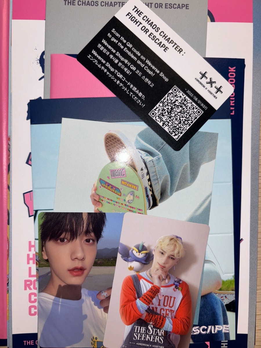 TXT ESCAPE 直筆サイン入りCD TXT ESCAPE 直筆サイン入りCD