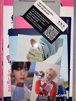 TXT サイン入り アルバム ヨントン FIGHT OR ESCAPE TXT [The Chaos Chapter: FIGHT OR ESCAPE] All Member
