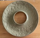 Longaberger Nature's Garland Wreath Dish- Sage — photo 1