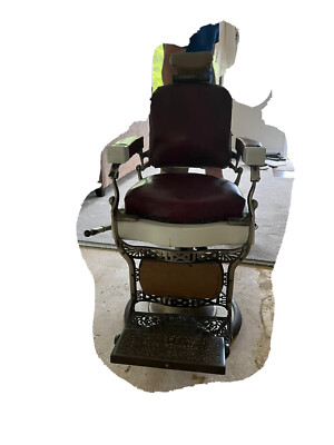 Antique Koken Barber Chair Very Good Condition