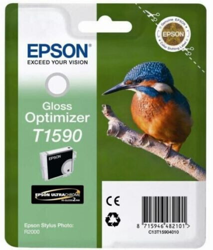 GENUINE AUTHENTIC EPSON T1590 GLOSS OPTIMIZER INK CARTRIDGE C13T15904010 - Picture 1 of 1