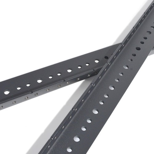 2 PCS 10U Rack Rails Tapered Holes Rack Mount Rails for Recording & Network W... - Picture 2 of 9