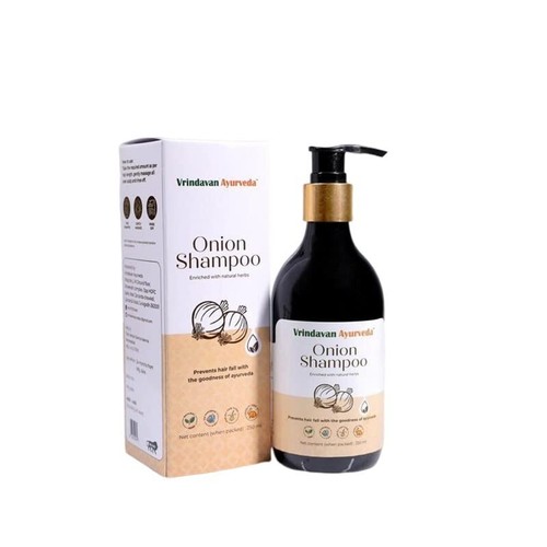 Vrindavan Ayurveda Onion Hair Shampoo, 250ml free shipping charges