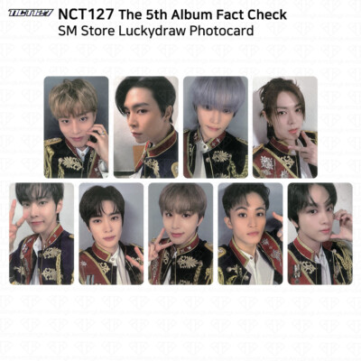 NCT 127 5th Album Fact Check SM Store Lucky Draw Photocard KPOP | eBay