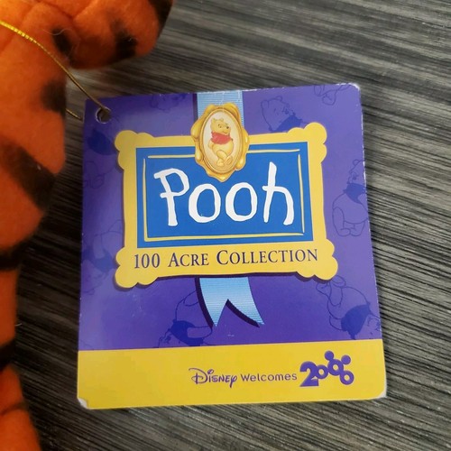 Tigger 6" Disney Winnie Pooh Gund Classic 100 Acre Collection Mini Plush Toy - Picture 6 of 7