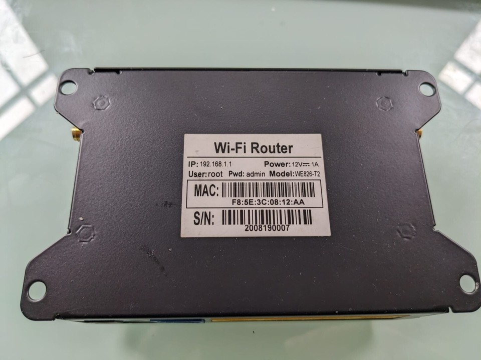 Pre-Owned ZBT WE826-T2 4G LTE Router Sim Card Slot Wireless Router ...