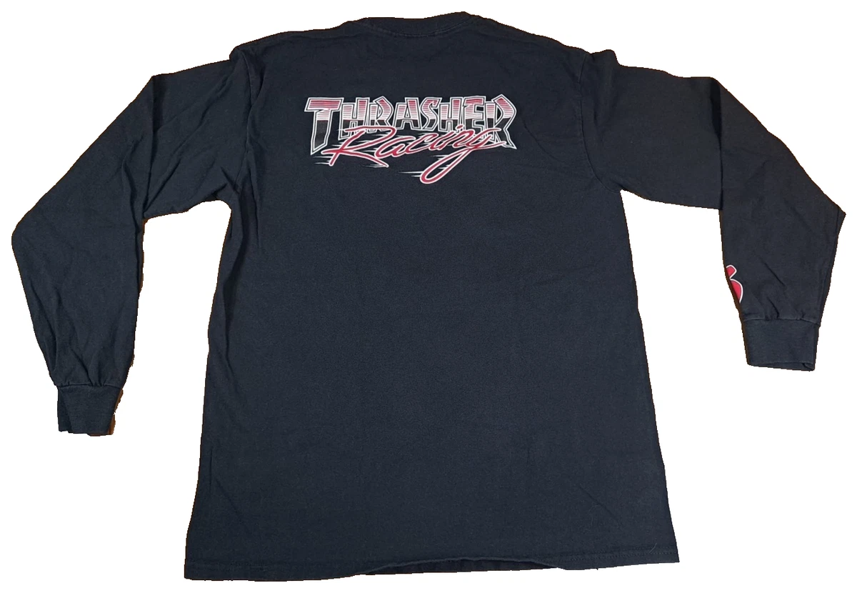 Camiseta Thrasher Flame (Dark Heather) Para Homem | Xtreme BR