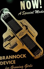 Brannock Device For Growing Girls Brochure Syracuse Measure Feet Shoes Black