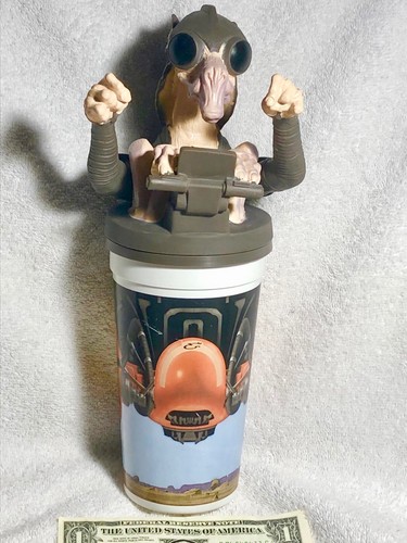 Classic Star Wars Episode I Sebulba Action Figure Plastic Cup Tumbler 1999 Pepsi - Picture 1 of 5