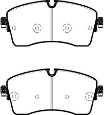 Pastiglie freno anteriori EBC Greenstuff per Jaguar E-Pace 2.0 TD 2WD 17>