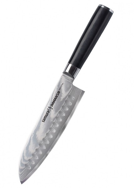 Samura Damascus Santoku, 7,0 / 180 Mm - KüChenmesser-image