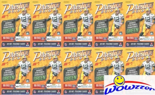 (10)2019 Panini Prestige Football HUGE HANGER Box-600 Cards! Kyler Murray RC YR!