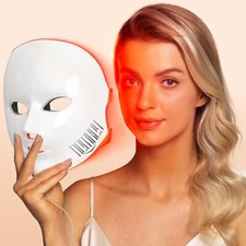 NEWKEY Light Therapy Mask for Face, LED Face Mask Light Therapy