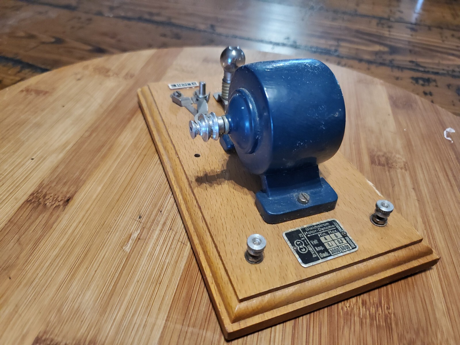 RARE E.K.T. DRESDEN A 29 46VOLTS VINTAGE GERMAN ELECTRIC MOTOR eBay