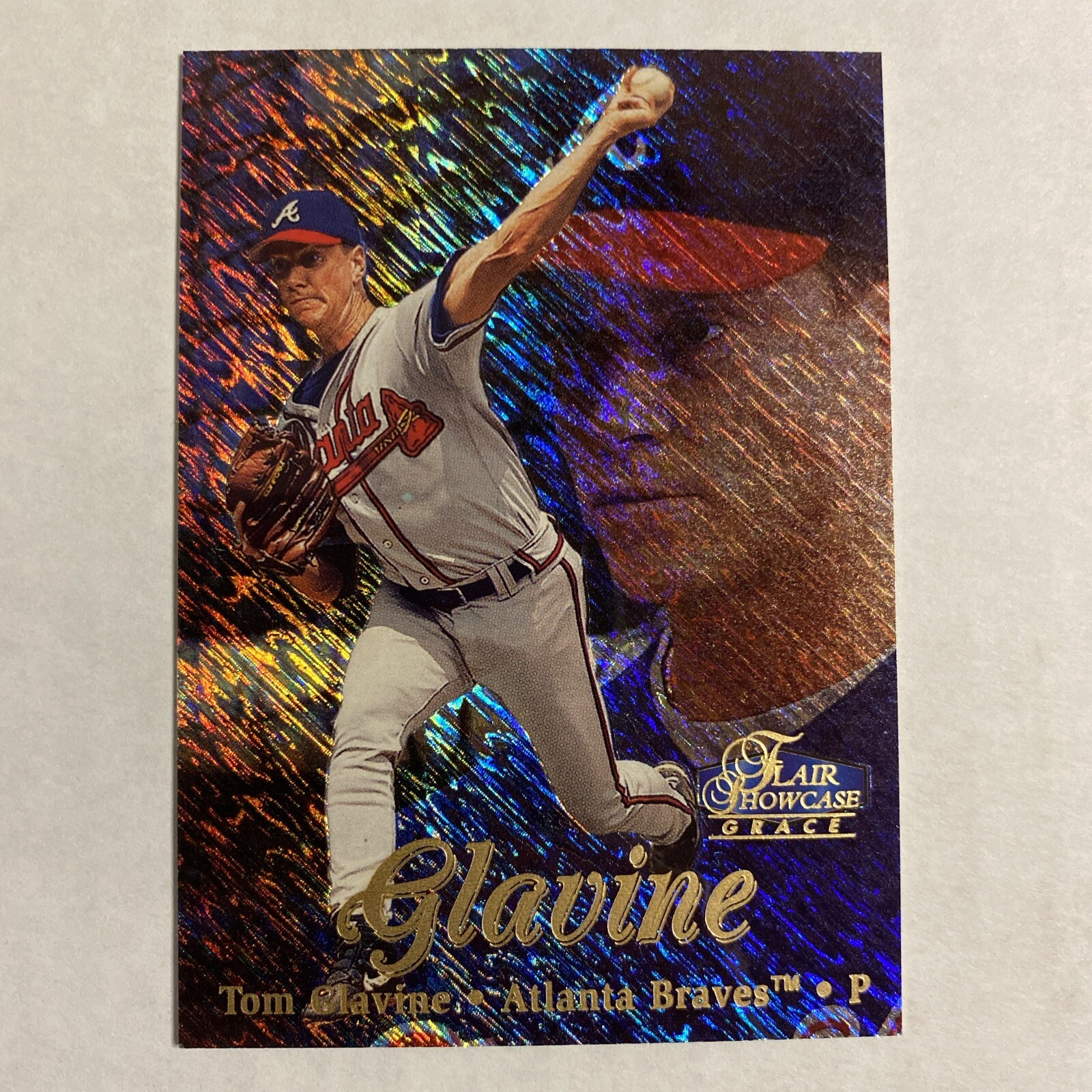 Vetrina Flair 1998 fila 1 Tom Glavine S1