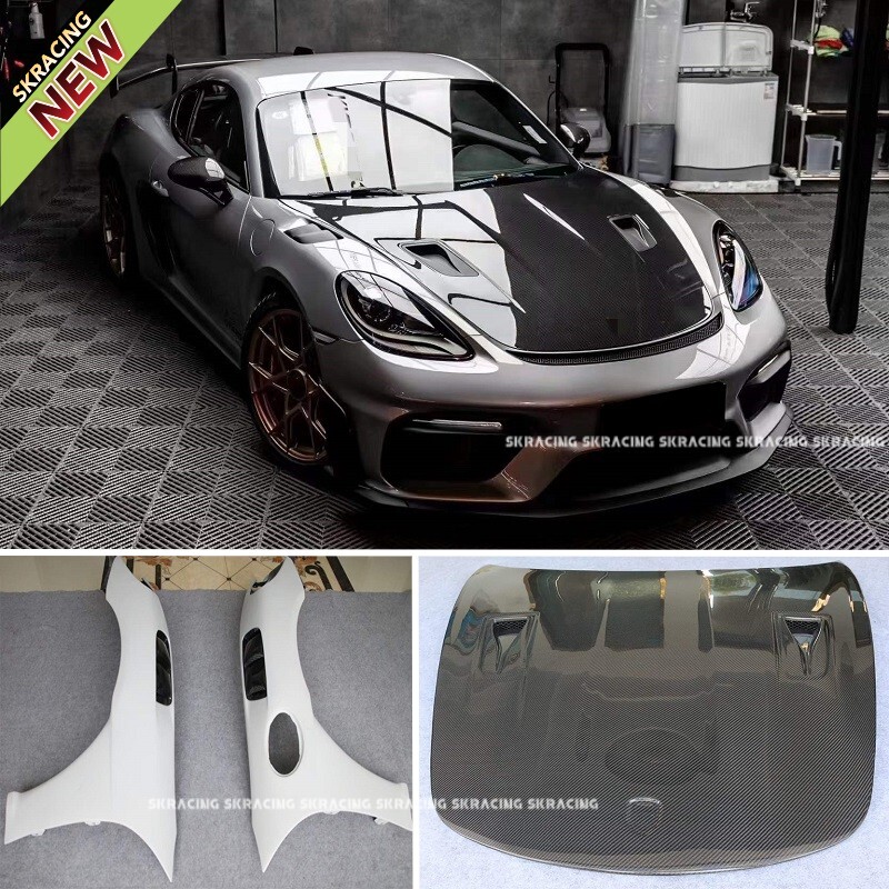 For Porsche 718 981 NEW Style GT4 RS Exterior Body Kits