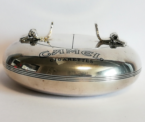 Posacenere antivento in metallo vintage per sigarette cammello - Foto 6 di 20