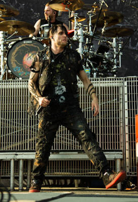 Matt Walst of Three Days Grace at 2013 Rock On The Range at Columb- Old Photo